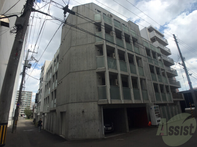建物外観　札幌市中央区南４西「オレンジレジデンス資生館Ｂ棟」