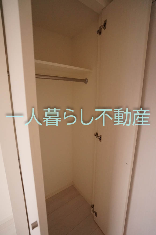 収納　クローゼットです