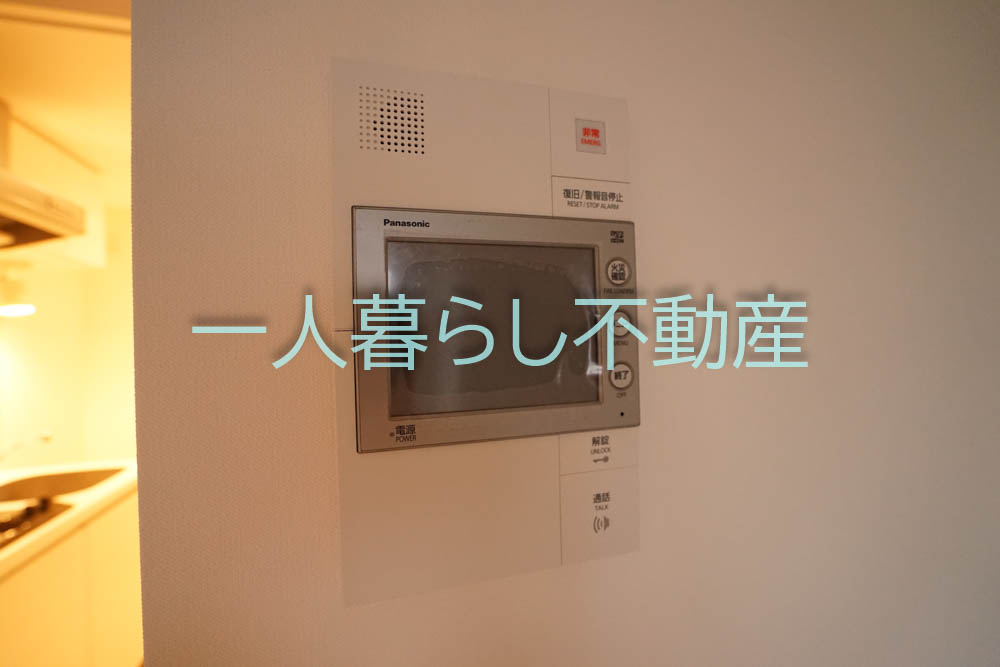 セキュリティ　モニター付きオートロックです
