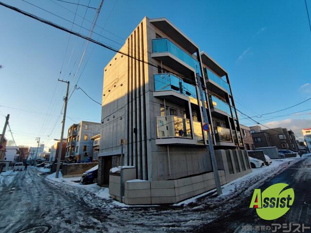 建物外観　札幌市北区麻生町「ＴＨＥＲＥＳＩＤＥＮＣＥＡＳＡＢＵ」