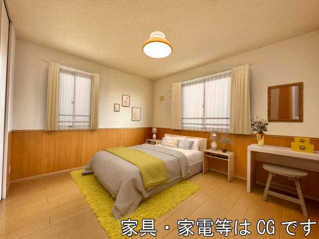 その他部屋・スペース　洋室　※家具・家電等はＣＧですが実寸サイズで作成しております