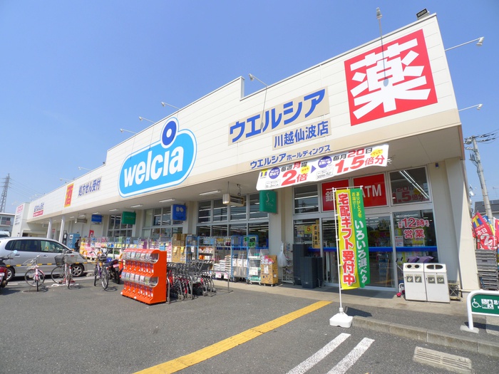 ドラックストア　ウェルシア川越仙波店（ドラッグストア）まで260m