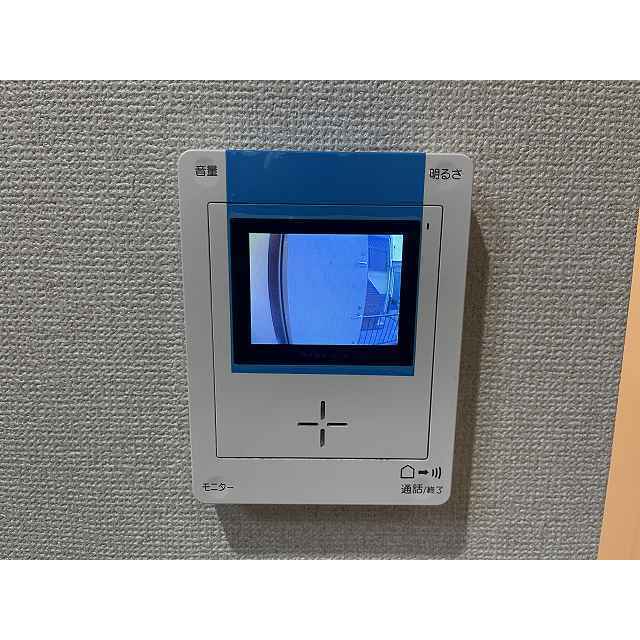 セキュリティ　モニター付きインターホン