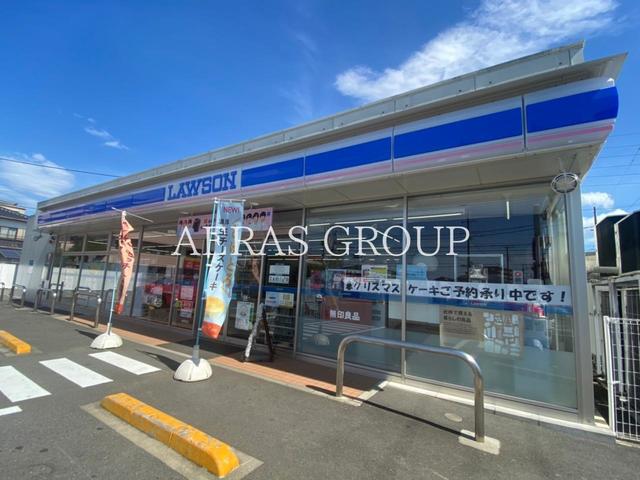 コンビニ　ローソン大和深見店（コンビニ）まで83m