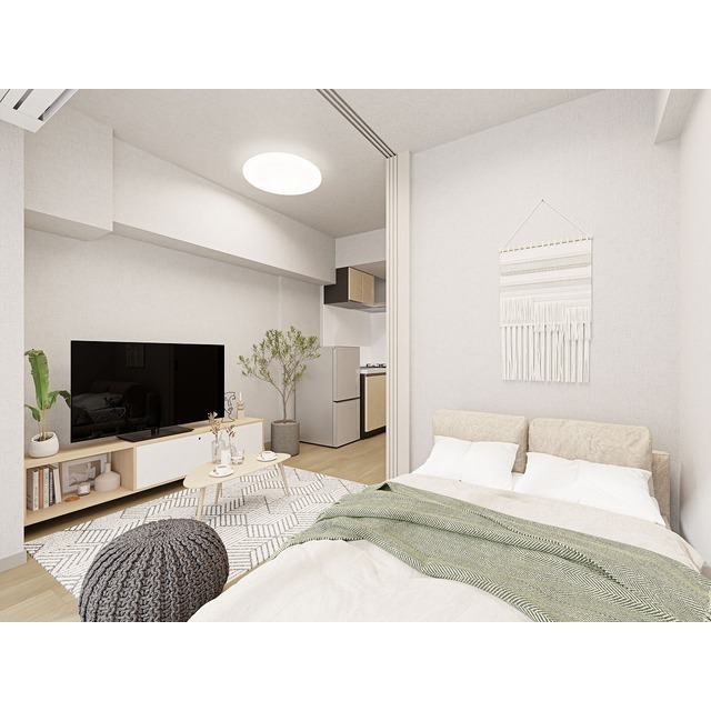居室・リビング　※家具・調度品等はＣＧ加工です。実際の賃貸住居には含まれませ
