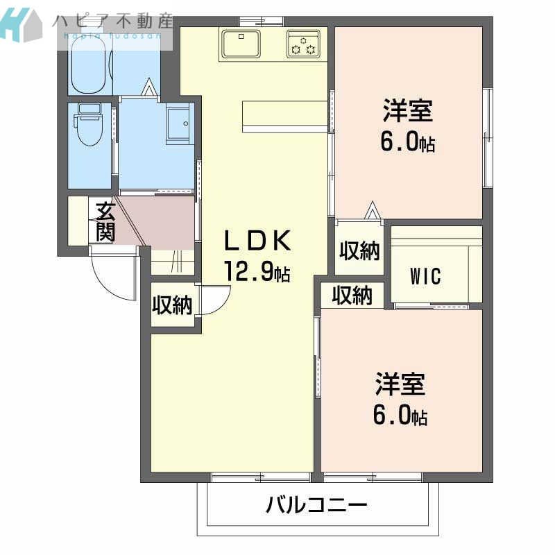 シャーメゾンKの間取り写真