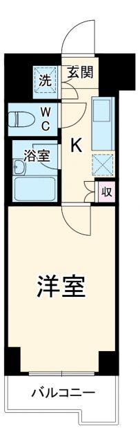 ルーブル武蔵小杉の間取り写真