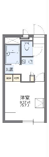 レオパレスF&T Iの間取り写真