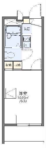 レオパレスQUATREの間取り写真