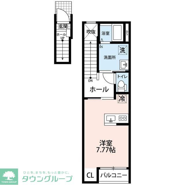 サクラROOMの間取り写真