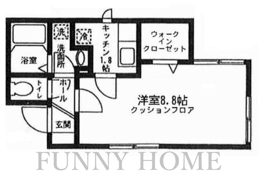 Creareの間取り写真