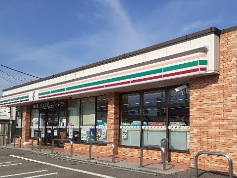 コンビニ　セブンイレブン富山上二杉店（コンビニ）まで450m
