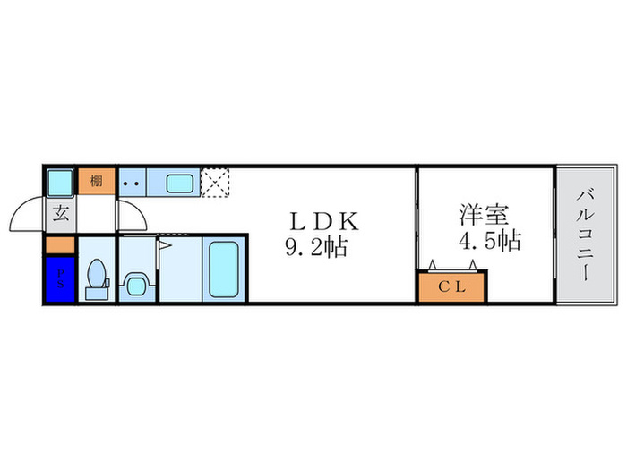 A‐mon壬生高樋の間取り写真