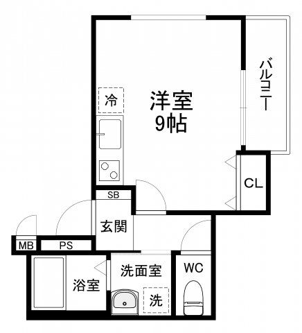 フジパレス今福西II番館の間取り写真