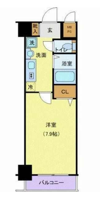 グランヴァン銀座東の間取り写真