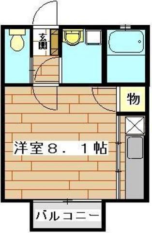 ブライト1の間取り写真