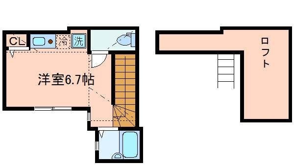 バーミープレイス金町の間取り写真