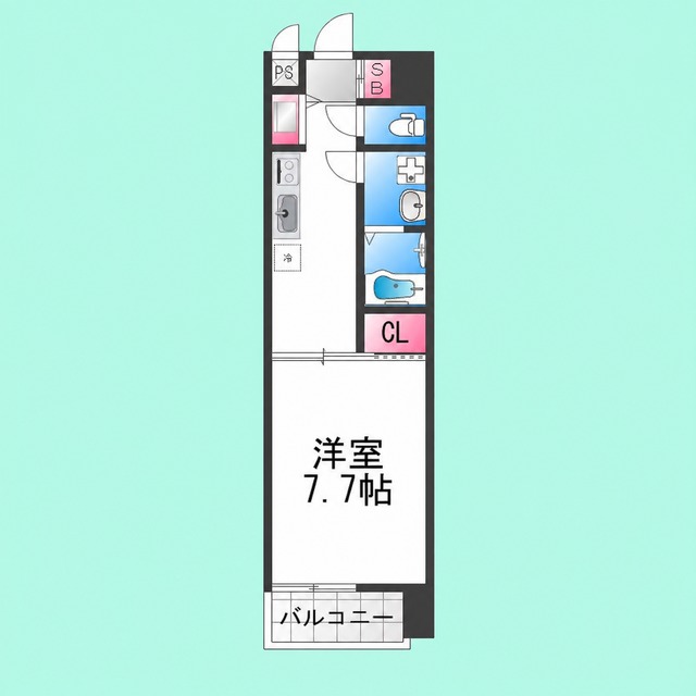 キラリ8-1の間取り写真
