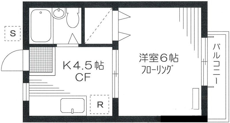 サン シティ サクラの間取り写真
