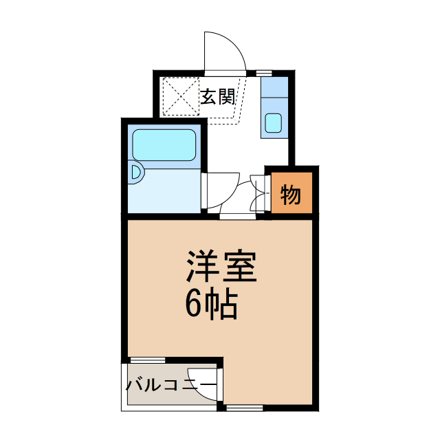 ヴィラ大畑の間取り