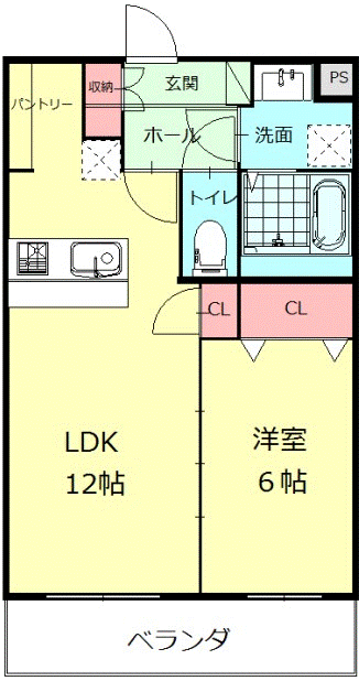 ル・シヤージュの間取り