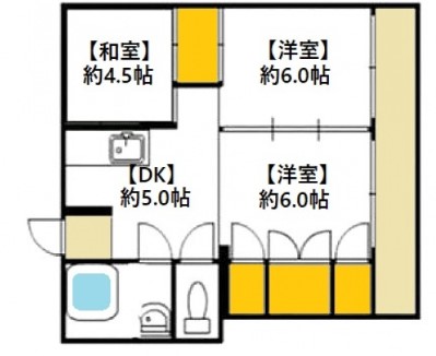 西武ビルの間取り