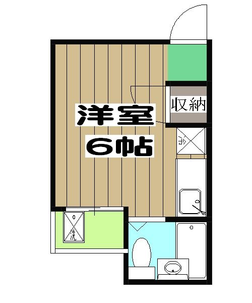 京都市西京区下津林南大般若町のマンションの間取り