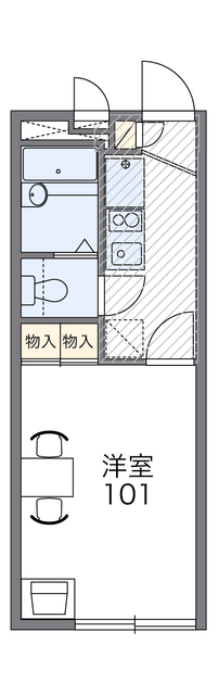 レオパレスグレイスの間取り