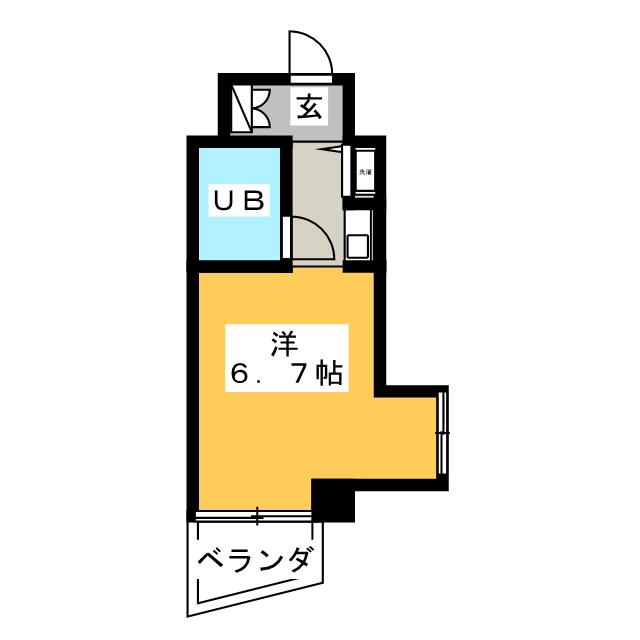 クリオ六浦壱番館の間取り