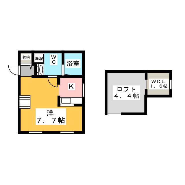 ロフト壱番館の間取り