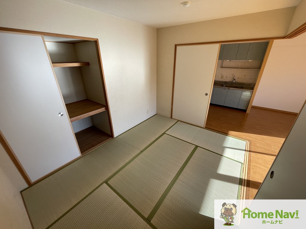 収納　大きな収納で荷物もすっきり片付きます