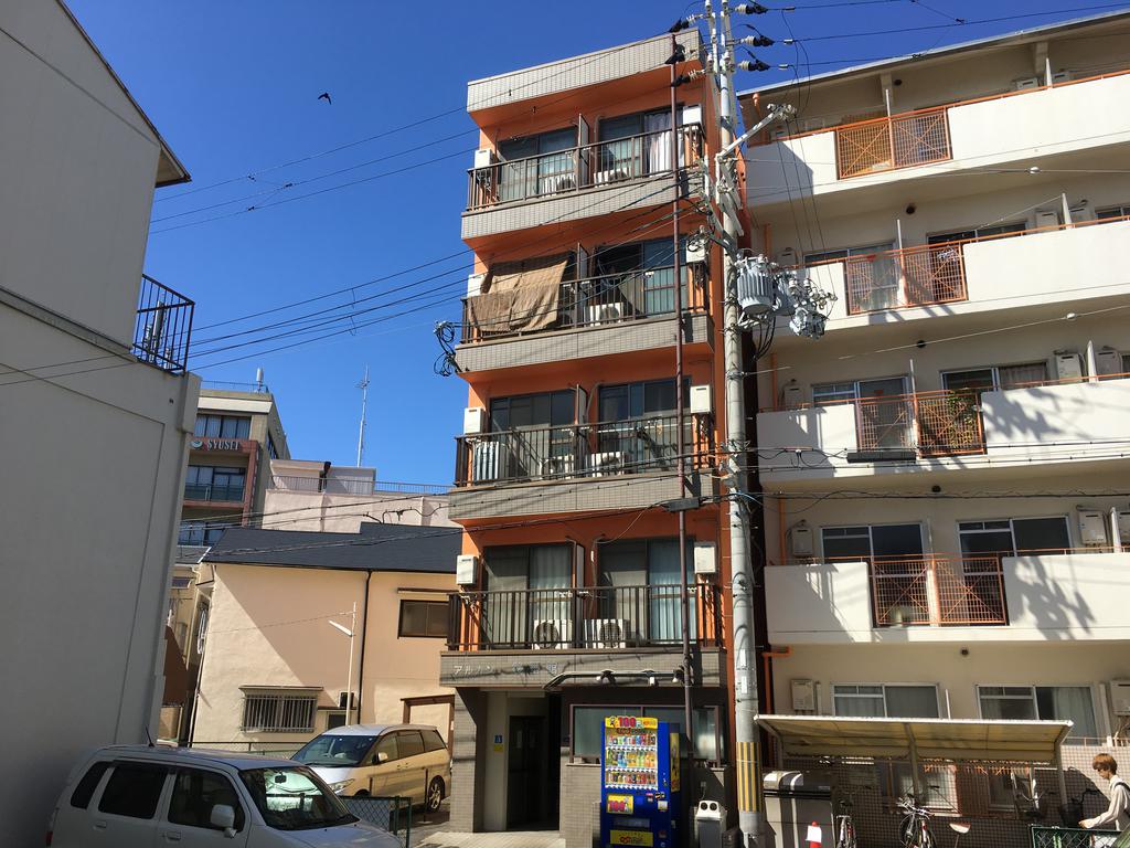 【大阪市西淀川区大和田のマンションの建物外観】