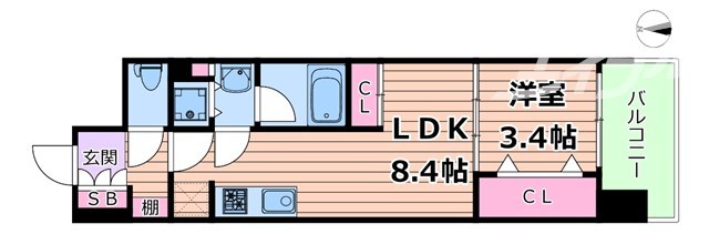 アーバネックス本町IIの間取り