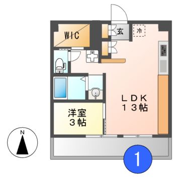 【メゾン千種の間取り】