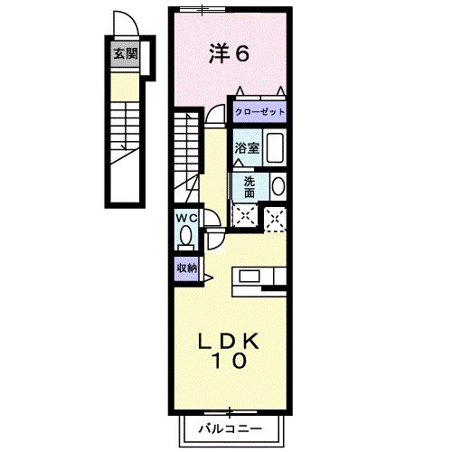 ヴィラ・アミティVの間取り