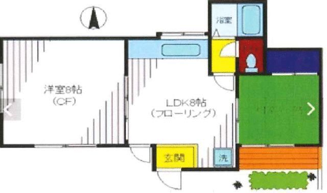 ときわ荘の間取り