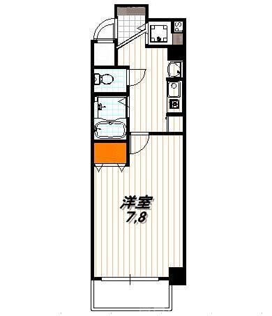 スワンズ京都西陣の間取り