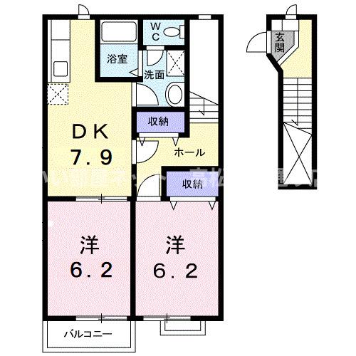 グレイスハイムIIIの間取り