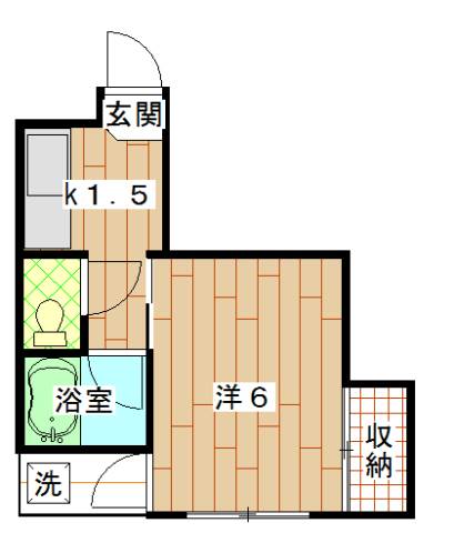 スパークル大原の間取り