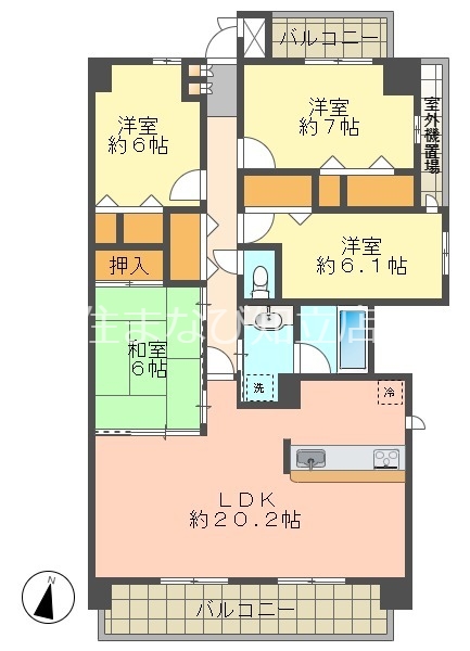 Vigoaisho高浜の間取り