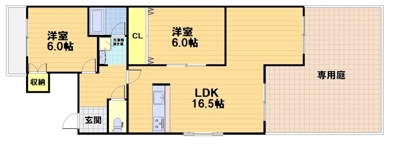 嵐山ファミリオの間取り