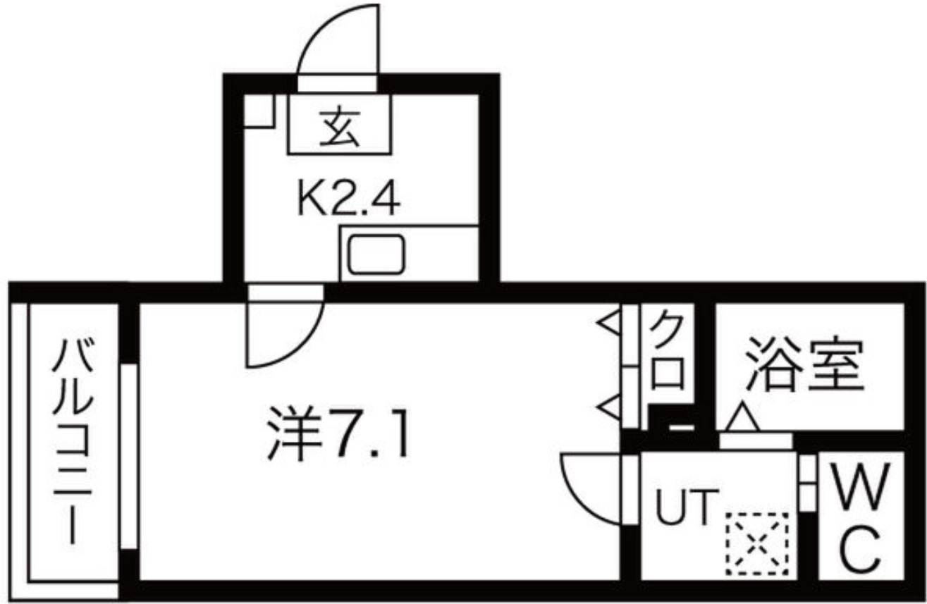 ADDICT向山の間取り