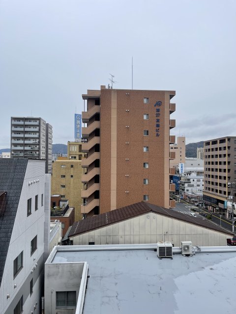 【広島市中区榎町のマンションの眺望】