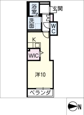 リオリエント益生の間取り