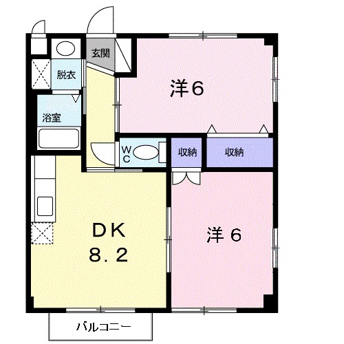 グリ－ンヒル旭の間取り