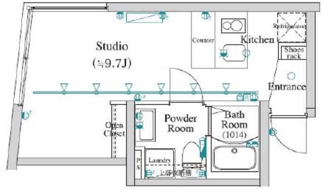 annex heiwajimaの間取り