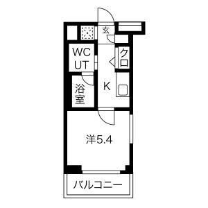 マテリア横浜Ｎｏｒｔｈの間取り