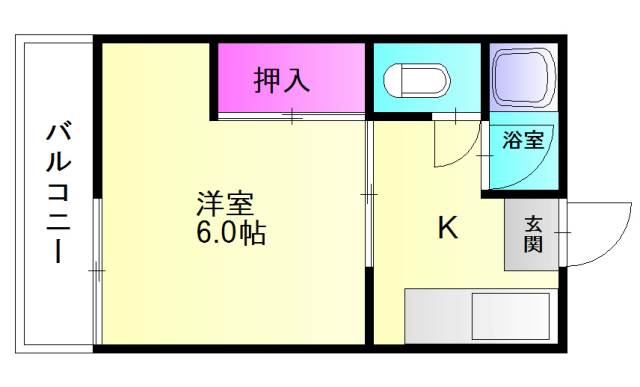 ハッピーコーポＴＫの間取り