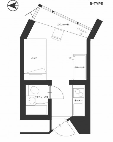 スタジオ明泉の間取り