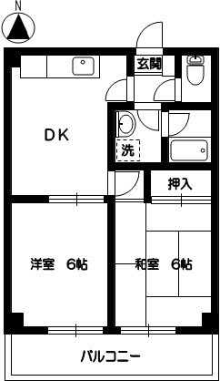 ボナール緑町の間取り